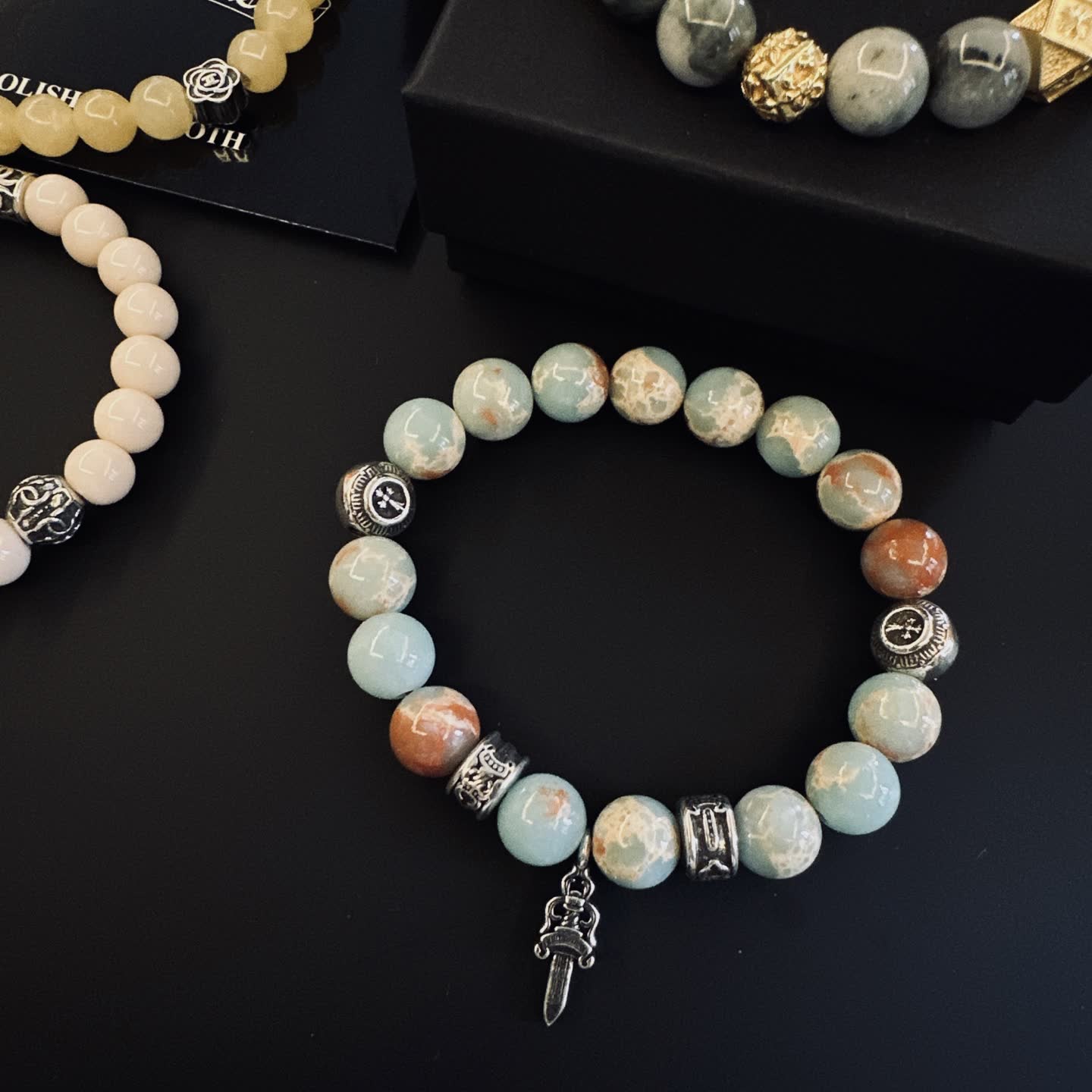 Chrome Hearts Beaded Bracelets Set